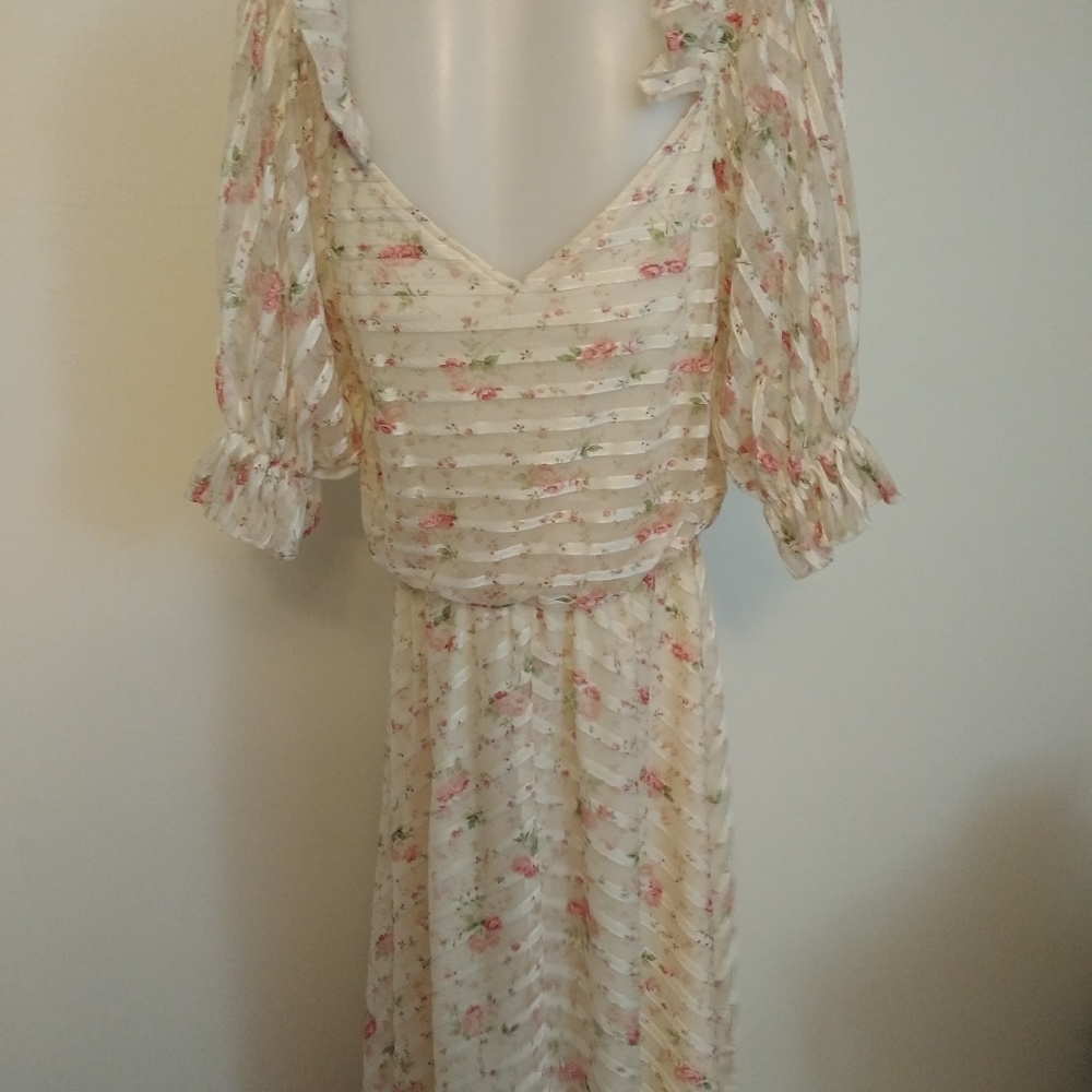 Vintage Shabby Chic. Romantic Dress.